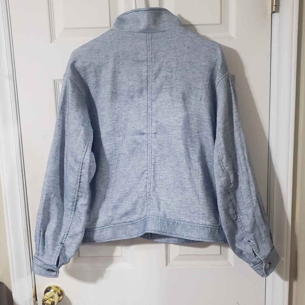 H & M Moto Jacket-Never Worn - Picture 3 of 9